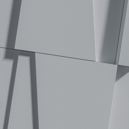 Płyta betonowa na ścianę 3D PB10B 600x600x40, szary S96; wzór B, beton architektoniczny
