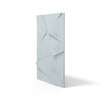 Płyta betonowa na ścianę 3D PB05C 1200x600x48, jasny błękit CL06, wzór C, beton architektoniczny