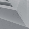 Płyta betonowa na ścianę 3D PB70A 1200x600x35, szary S96; wzór A, beton architektoniczny
