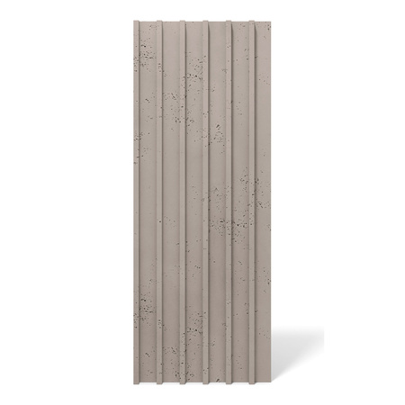 Płyta betonowa na ścianę 3D PB40 1350x510x30, szarobeżowy CL05, beton architektoniczny