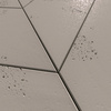 Płyta betonowa na ścianę 3D PB35 455x120x20, kaszmirowy CL04, lewy, beton architektoniczny