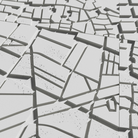 Płyta betonowa na ścianę 3D PB71D 600x600x22, jasnoszary S50, wzór D, beton architektoniczny