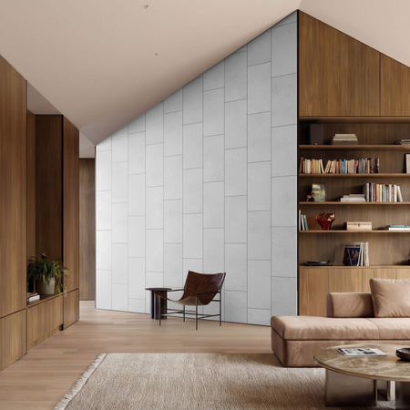 Płyta betonowa na ścianę 2D PA01 600x300x10, jasnoszary S50, beton architektoniczny