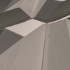 Płyta betonowa na ścianę 3D PB02 448x200x40, kaszmirowy CL04, beton architektoniczny