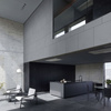 Płyta betonowa na ścianę 2D PA03 600x600x10, antracytowy B08, beton architektoniczny