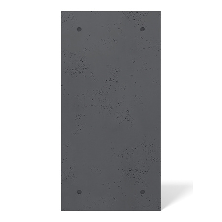 Płyta betonowa na ścianę 3D PB30 1200x600x20, czarny B15, beton architektoniczny
