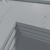 Płyta betonowa na ścianę 3D PB21 1050x600x45, szary S96, beton architektoniczny