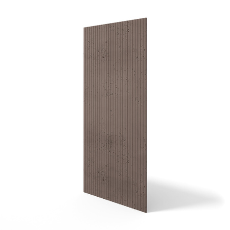 Płyta betonowa na ścianę 3D PB37 1350x600x12, czekoladowy CL02, beton architektoniczny