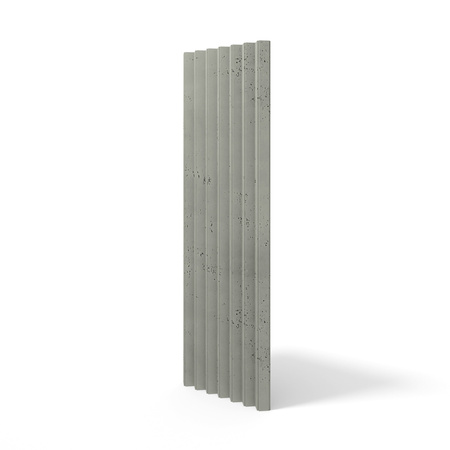 Płyta betonowa na ścianę 3D PB65 1350x480x32, zgaszona zieleń CL09, beton architektoniczny