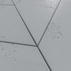 Płyta betonowa na ścianę 3D PB35 455x120x20, szary S96, beton architektoniczny