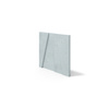 Płyta betonowa na ścianę 3D PB10B 600x600x40, jasny błękit CL06; wzór B, beton architektoniczny
