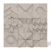 Płyta betonowa na ścianę 3D PB12 600x600x40, kaszmirowy CL04, beton architektoniczny