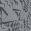 Płyta betonowa na ścianę 3D PB12 600x600x40, antracytowy B08, beton architektoniczny