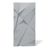 Płyta betonowa na ścianę 3D PB05A 1200x600x48, szary S96, wzór A, beton architektoniczny