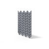 Płyta betonowa na ścianę 3D PB48 935x600x25, antracytowy B08, beton architektoniczny