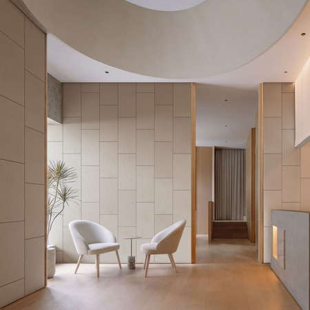 Płyta betonowa na ścianę 2D PA01 600x300x10, kość słoniowa KS, beton architektoniczny