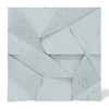 Płyta betonowa na ścianę 3D PB06 600x600x42, jasny błękit CL06, beton architektoniczny