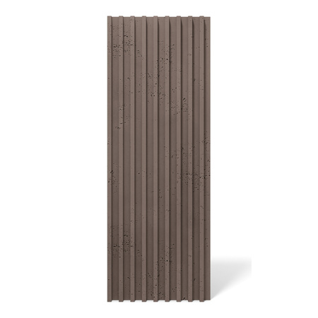 Płyta betonowa na ścianę 3D PB39 1350x490x30, czekoladowy CL02, beton architektoniczny