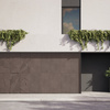 Płyta betonowa na ścianę 3D PB05A 1200x600x48, czekoladowy CL02, wzór A, beton architektoniczny