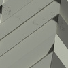 Płyta betonowa na ścianę 3D PB70A 1200x600x35, zgaszona zieleń CL09; wzór A, beton architektoniczny
