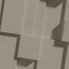 Płyta betonowa na ścianę 3D PB11 1200x600x40, szarobeżowy CL05; wzór A, beton architektoniczny