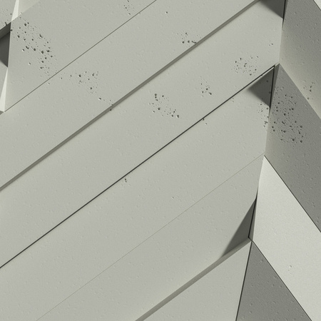 Płyta betonowa na ścianę 3D PB70A 1200x600x35, pistacjowy CL08; wzór A, beton architektoniczny
