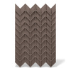 Płyta betonowa na ścianę 3D PB49 935x600x25, czekoladowy CL02, beton architektoniczny