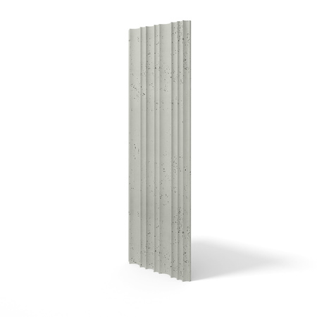 Płyta betonowa na ścianę 3D PB56 1350x430x35, pistacjowy CL08, beton architektoniczny