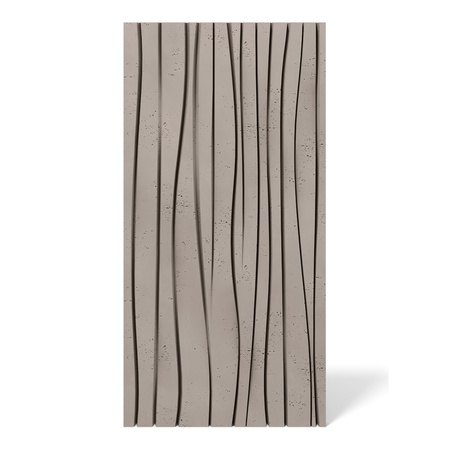 Płyta betonowa na ścianę 3D PB03 1000x500x32, szarobeżowy CL05, beton architektoniczny