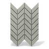Płyta betonowa na ścianę 3D PB46 939x600x25, zgaszona zieleń CL09, beton architektoniczny