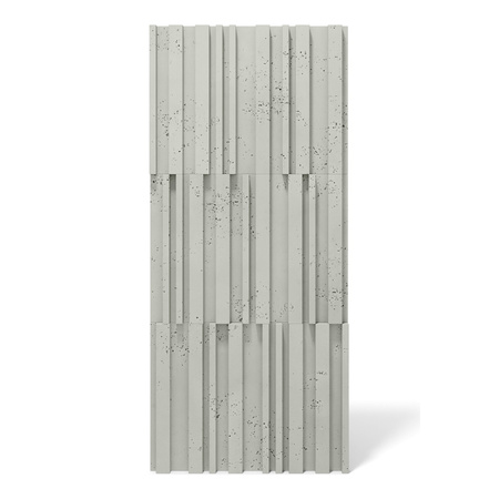 Płyta betonowa na ścianę 3D PB42 1350x600x30, pistacjowy CL08, beton architektoniczny