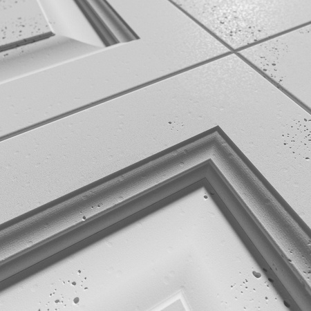 Płyta betonowa na ścianę 3D PB33A 1200x600x30, jasnoszary S50, wzór A, beton architektoniczny