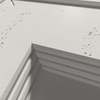 Płyta betonowa na ścianę 3D PB21 1050x600x45, zgaszona biel B0, beton architektoniczny