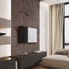 Płyta betonowa na ścianę 3D PB18 1200x600x38, czekoladowy CL02, beton architektoniczny