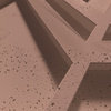 Płyta betonowa na ścianę 3D PB27 1200x600x35, brudny róż CL07, beton architektoniczny