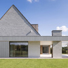 Płyta betonowa na ścianę 3D PB57 1350x460x30, szary S96, beton architektoniczny
