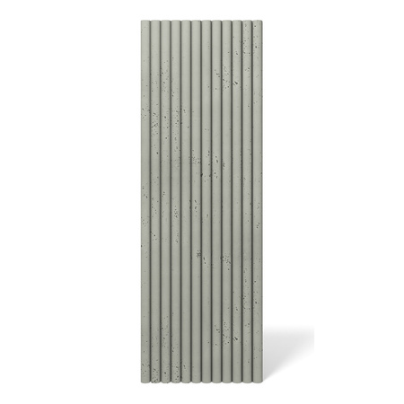 Płyta betonowa na ścianę 3D PB57 1350x460x30, zgaszona zieleń CL09, beton architektoniczny