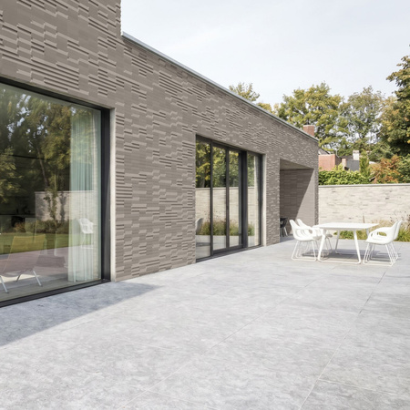 Płyta betonowa na ścianę 3D PB69 5x22,6x2, kaszmirowy CL04, beton architektoniczny