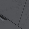 Płyta betonowa na ścianę 3D PB18 1200x600x38, czarny B15, beton architektoniczny