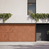Płyta betonowa na ścianę 3D PB05A 1200x600x48, terakota CL01, wzór A, beton architektoniczny