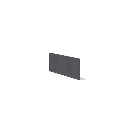 Płyta betonowa na ścianę 2D PA01 600x300x10, czarny B15, beton architektoniczny