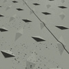 Płyta betonowa na ścianę 3D PB53 1350x600x15, zgaszona zieleń CL09, beton architektoniczny