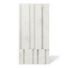 Płyta betonowa na ścianę 3D PB13 1200x600x40, zgaszona biel B0, beton architektoniczny