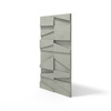 Płyta betonowa na ścianę 3D PB09 1200x600x45, zgaszona zieleń CL09, beton architektoniczny
