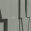 Płyta betonowa na ścianę 3D PB10 600x600x40, zgaszona zieleń CL09, beton architektoniczny
