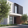 Płyta betonowa na ścianę 3D PB41 1350x380x44, terakota CL01, beton architektoniczny