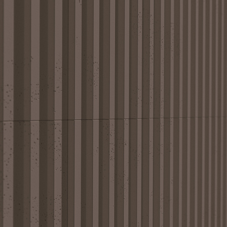 Płyta betonowa na ścianę 3D PB39 1350x490x30, czekoladowy CL02, beton architektoniczny
