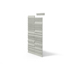 Płyta betonowa na ścianę 3D PB69 5x22,6x2, pistacjowy CL08, beton architektoniczny