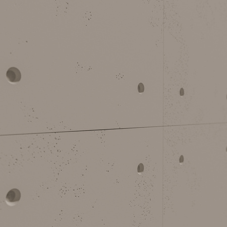 Płyta betonowa na ścianę 3D PB30 1200x600x20, szarobeżowy CL05, beton architektoniczny