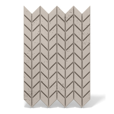 Płyta betonowa na ścianę 3D PB48 935x600x25, kaszmirowy CL04, beton architektoniczny